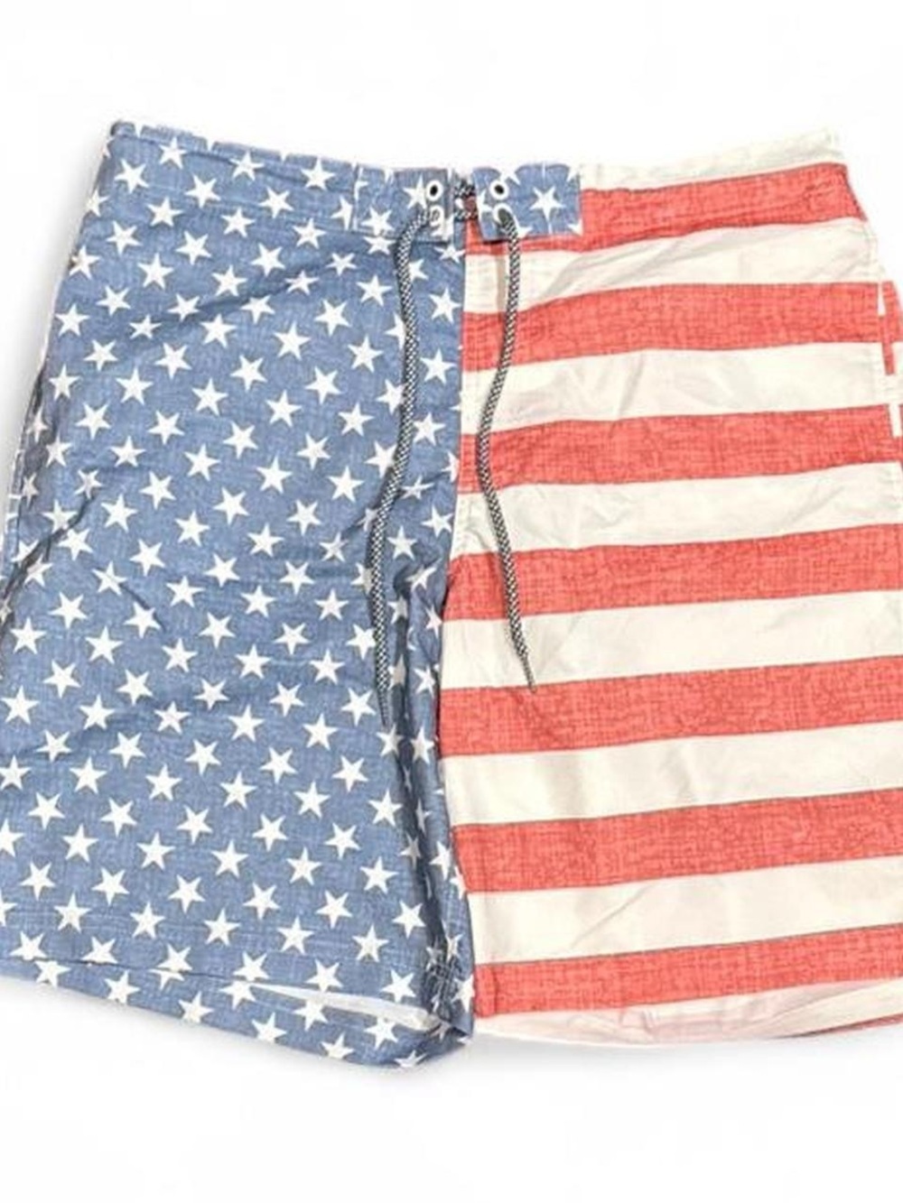 Y2K USA Flag Striped Stars Baggy Board Shorts